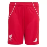 Liverpool Home Soccer Shorts 2025/26 - minejerseys