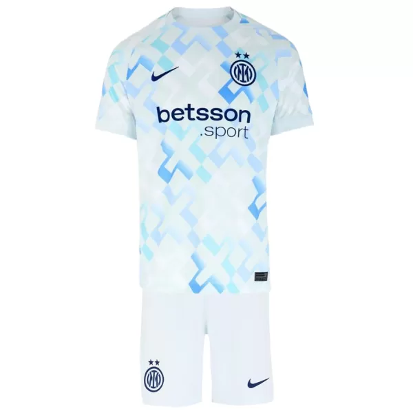 Kids Inter Milan Away Jersey Kit 2025/26 - minejerseys
