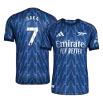 SAKA #7 Arsenal Away Match Jersey Player Version 2025/26 - minejerseys