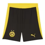 Borussia Dortmund Home Soccer Shorts 2025/26 - minejerseys