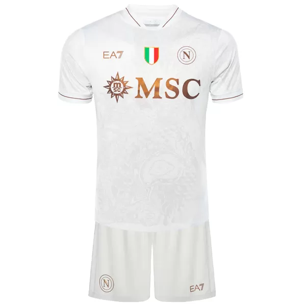 Kids Napoli Away Jersey Kit 2025/26 - minejerseys