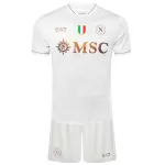 Kids Napoli Away Jersey Kit 2025/26 - minejerseys