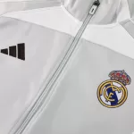Real Madrid Training Tracksuit Kit(Jacket+Pants) 07 Gray 2025/26 - minejerseys