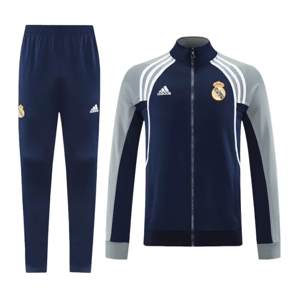 Real Madrid Training Tracksuit Kit(Jacket+Pants) 06 Navy 2025/26 - minejerseys