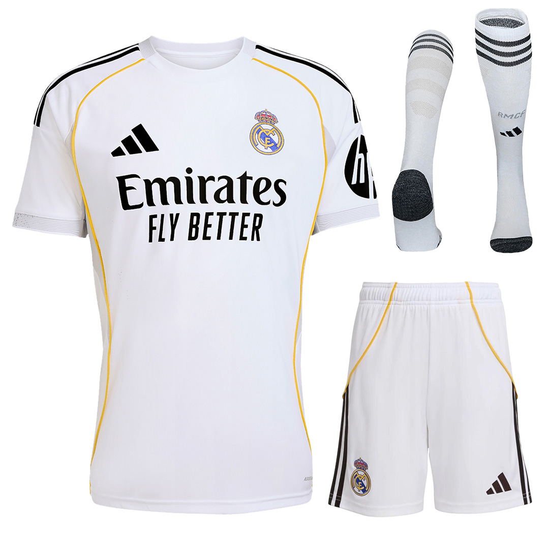 Real Madrid Home Jersey Full Kit 2025/26 - [Super Replica]