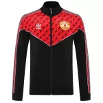 Manchester United Training Tracksuit Kit (Jacket+Pants) 05 Red&Black 2025/26 - minejerseys