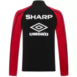 Manchester United Training Tracksuit Kit (Jacket+Pants) 02 Black 2025/26 - minejerseys
