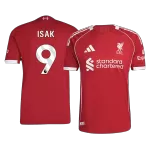 ISAK #9 Liverpool Home Match Jersey Player Version 2025/26 - minejerseys