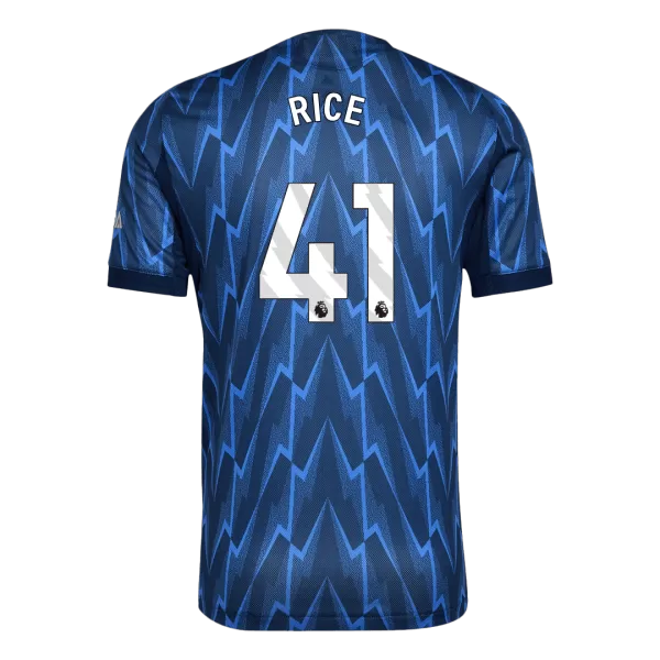 RICE #41 Arsenal Away Match Jersey Player Version 2025/26 - minejerseys