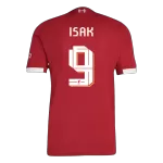 ISAK #9 Liverpool Home Match Jersey Player Version 2025/26 - UCL Font - minejerseys