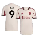 ISAK ##9 Liverpool Away Match Jersey Player Version 2025/26 - minejerseys
