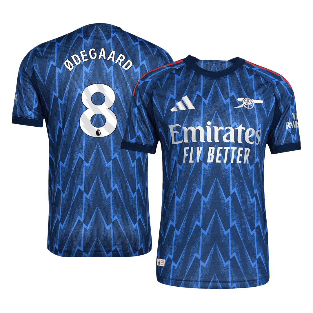 ØDEGAARD #8 Arsenal Away Match Jersey Player Version 2025/26 ØDEGAARD #8 Arsenal Away Match Jersey Player Version 2025/26