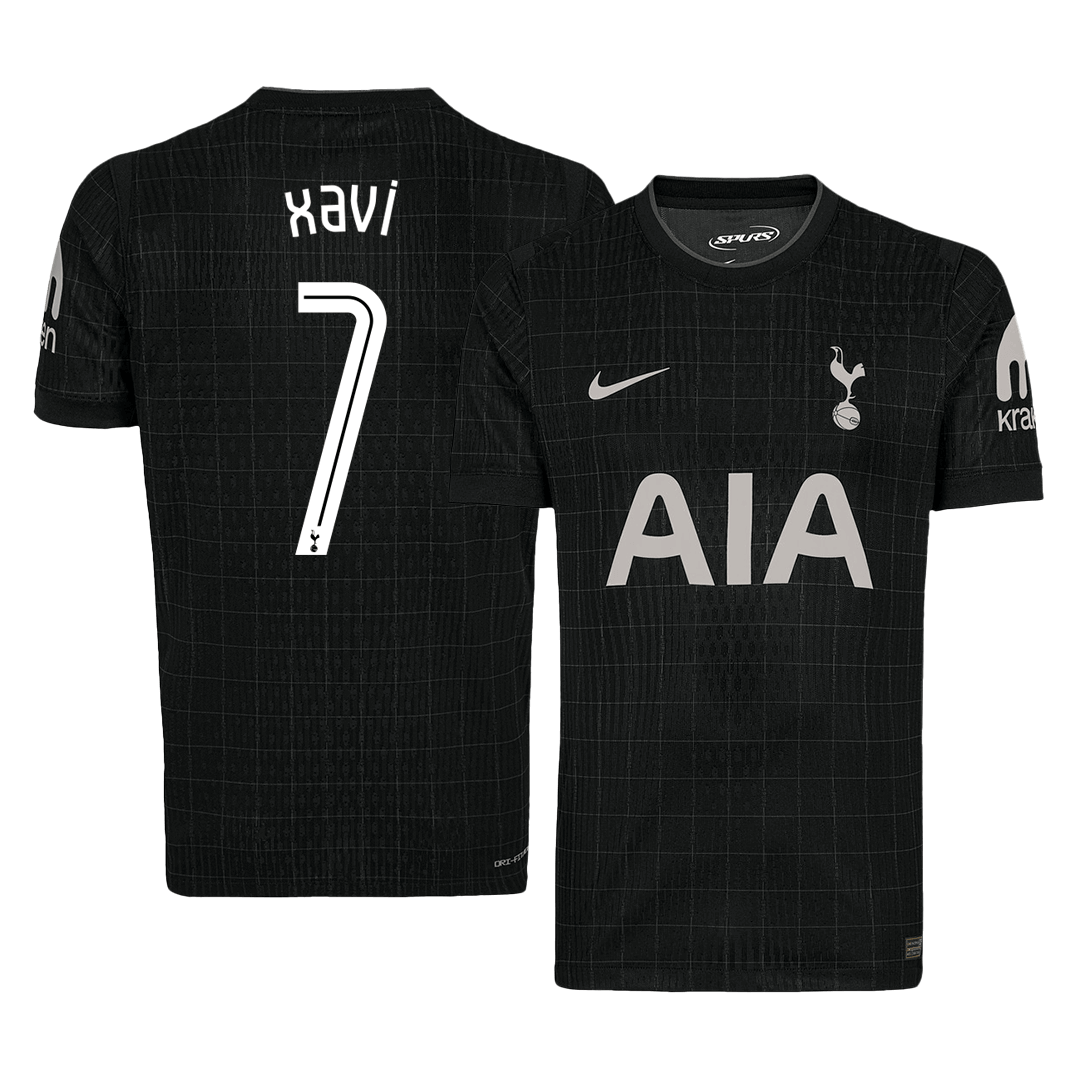 XAVI #7 Tottenham Hotspur Away Jersey 2025/26 - UCL XAVI #7 Tottenham Hotspur Away Jersey 2025/26 - UCL