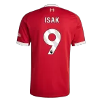ISAK #9 Liverpool Home Jersey 2025/26 - minejerseys