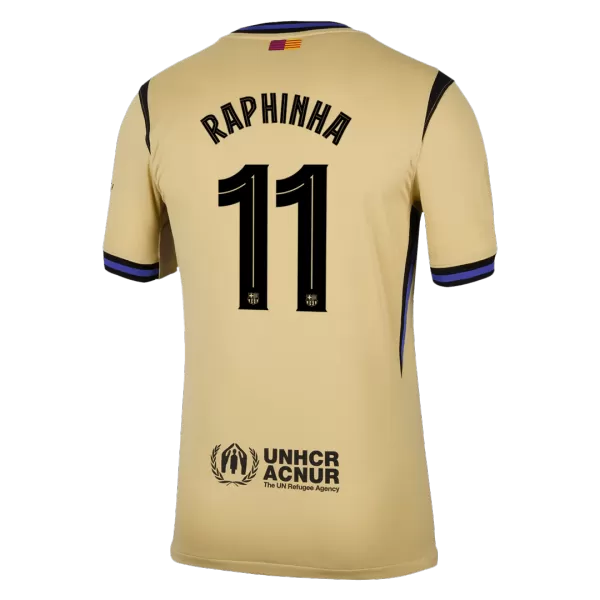 RAPHINHA #11 Barcelona Away Jersey 2025/26 - UCL - minejerseys