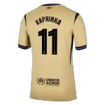 RAPHINHA #11 Barcelona Away Jersey 2025/26 - UCL - minejerseys