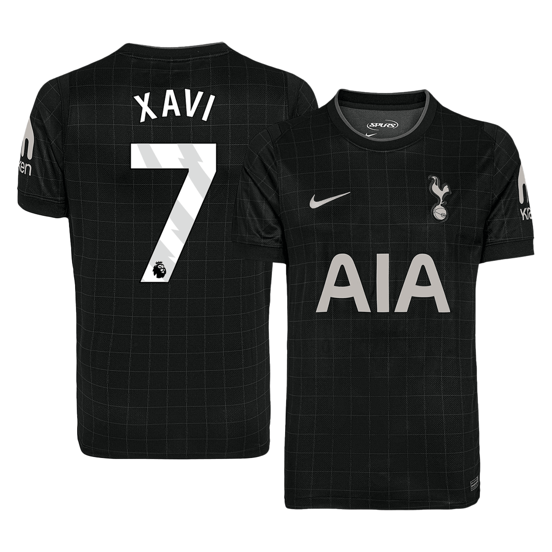 XAVI #7 Tottenham Hotspur Away Jersey 2025/26 XAVI #7 Tottenham Hotspur Away Jersey 2025/26