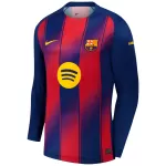 Barcelona Home Long Sleeve Jersey 2025/26 - minejerseys