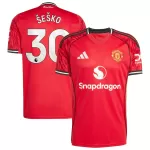 ŠEŠKO #30 Manchester United Home Jersey 2025/26 - [Super Replica] - minejerseys