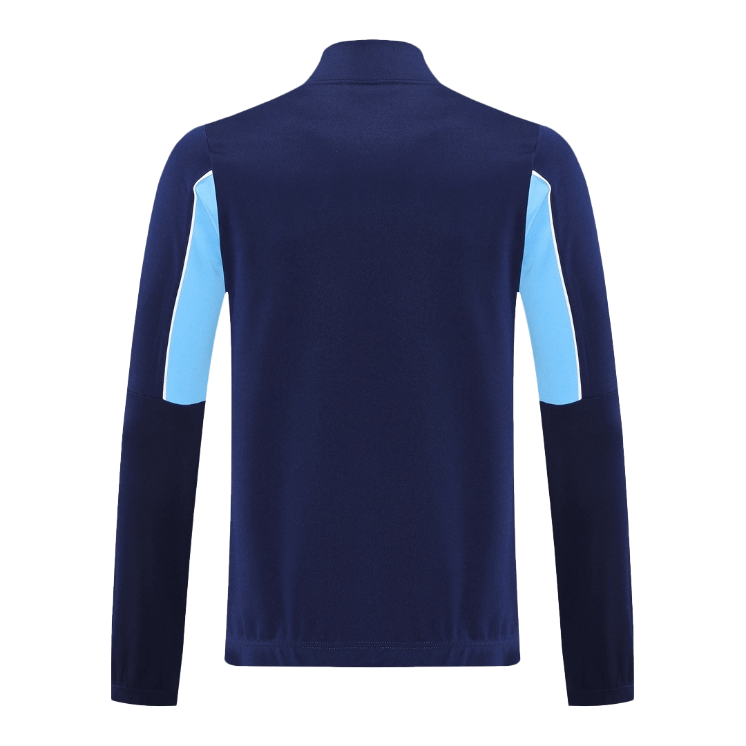 Manchester City Training Tracksuit Kit(Jacket+Pants) Navy 2025/26 Manchester City Training Tracksuit Kit(Jacket+Pants) Navy 2025/26