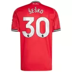 ŠEŠKO #30 Manchester United Home Jersey 2025/26 - [Super Replica] - minejerseys