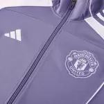 Manchester United Training Tracksuit Kit(Jacket+Pants) Purple 2025/26 - minejerseys