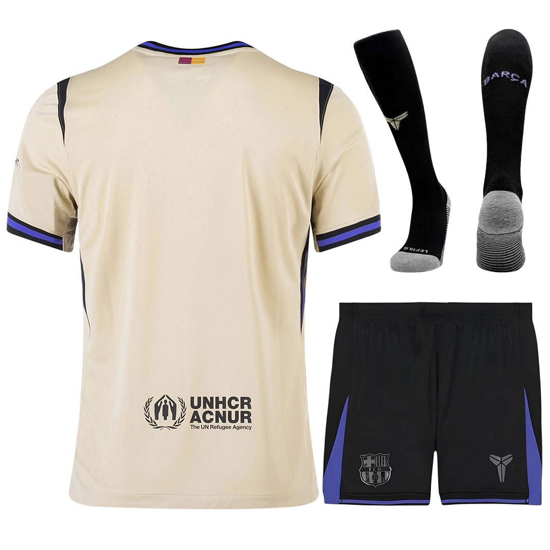 Barcelona Away Jersey Full Kit 2025/26 - Image 2