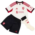 Kids Liverpool Away Jersey Full Kit 2025/26 - minejerseys