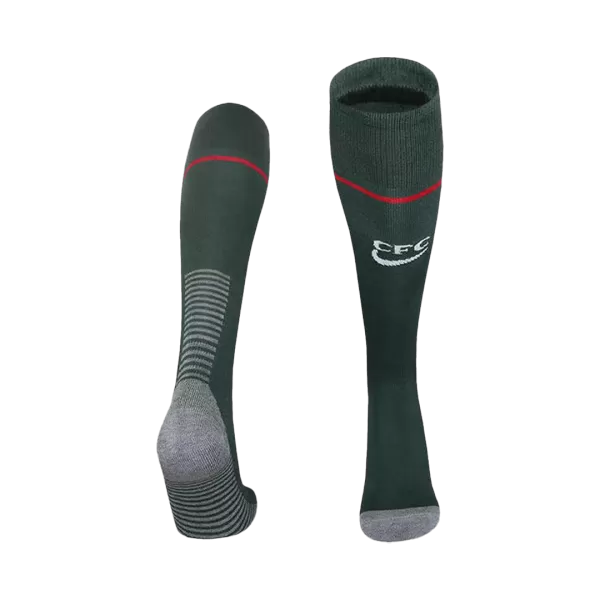 Chelsea Away Soccer Socks - Green 2025/26 - minejerseys