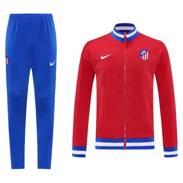 Atletico Madrid Training Tracksuit Kit(Jacket+Pants) Red 2025/26 - minejerseys
