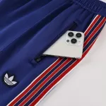 Arsenal Training Tracksuit Kit(Jacket+Pants) Blue 2025/26 - minejerseys