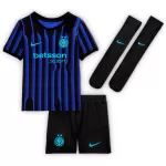 Kids Inter Milan Home Jersey Full Kit 2025/26 - minejerseys
