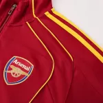 Arsenal Anthem Jacket Red 2025/26 - minejerseys