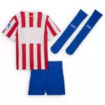 Kids Atletico Madrid Home Jersey Full Kit 2025/26 - minejerseys
