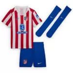 Kids Atletico Madrid Home Jersey Full Kit 2025/26 - minejerseys