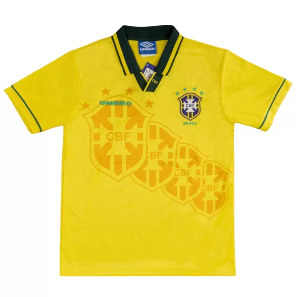 Retro Brazil Home Jersey World Cup 1994 - minejerseys