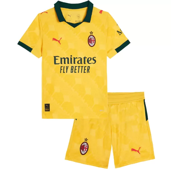 Kids AC Milan Third Jersey Kit 2025/26 - minejerseys