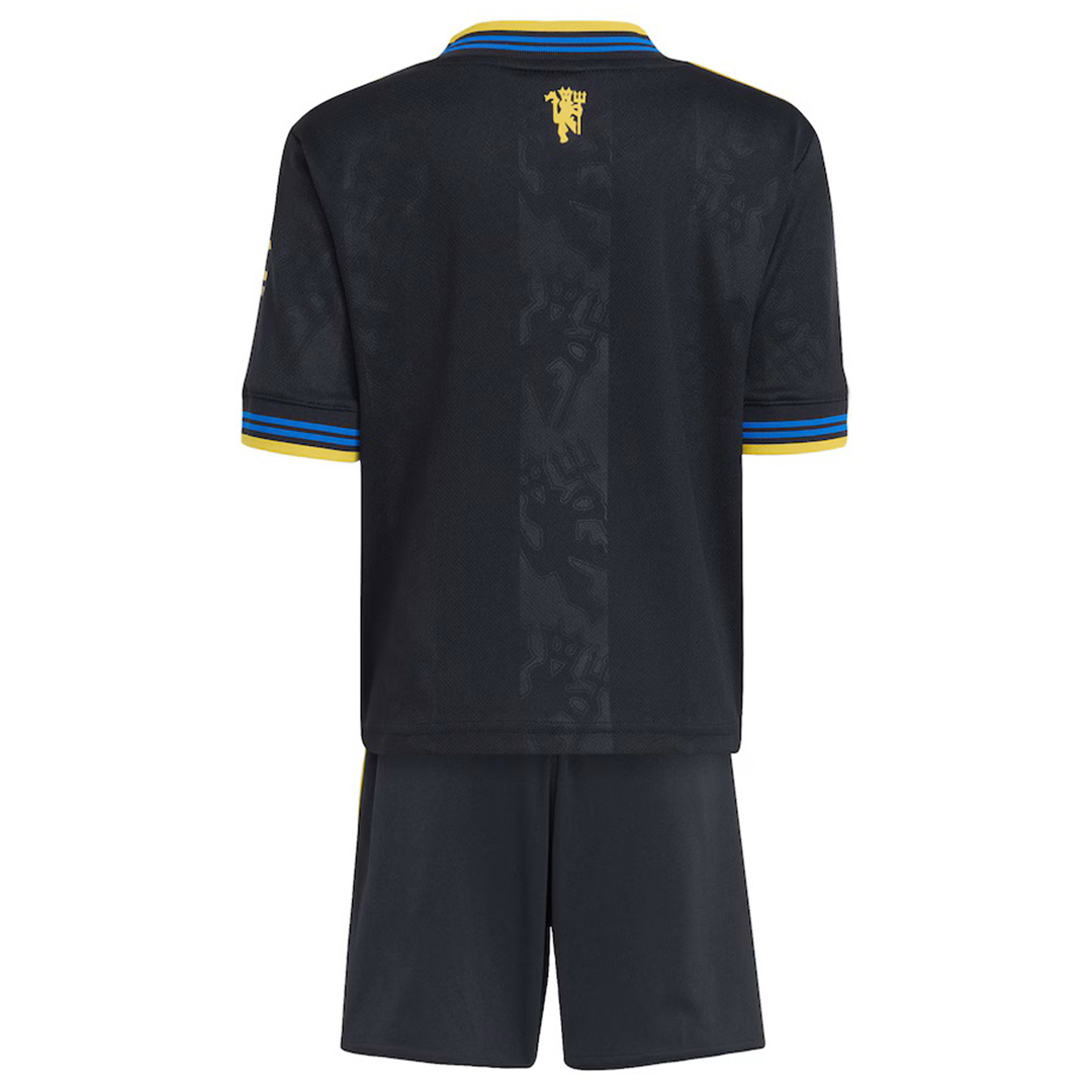 Kids Manchester United Third Jersey Kit 2025/26