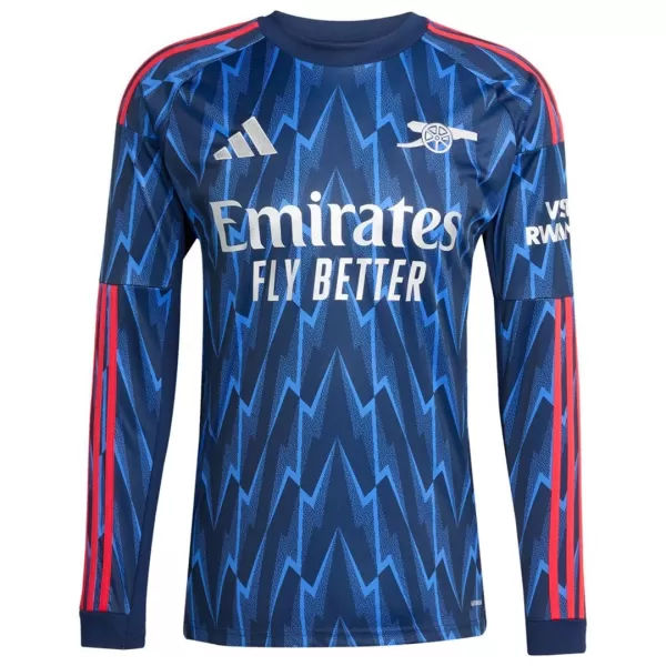 Arsenal Away Long Sleeve Jersey 2025/26 - minejerseys