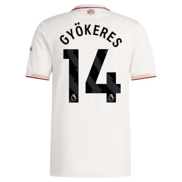 GYÖKERES #14 Arsenal Third Match Jersey Player Version 2025/26 - minejerseys