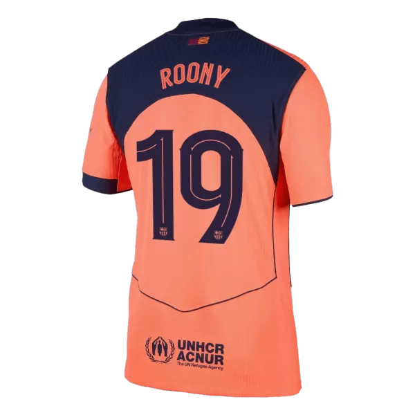 ROONY #19 Barcelona Third Match Jersey Player Version 2025/26 - UCL - minejerseys