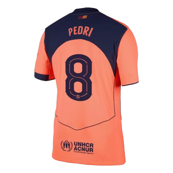 PEDRI #8 Barcelona Third Match Jersey Player Version 2025/26 - UCL - minejerseys
