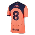 PEDRI #8 Barcelona Third Match Jersey Player Version 2025/26 - UCL - minejerseys