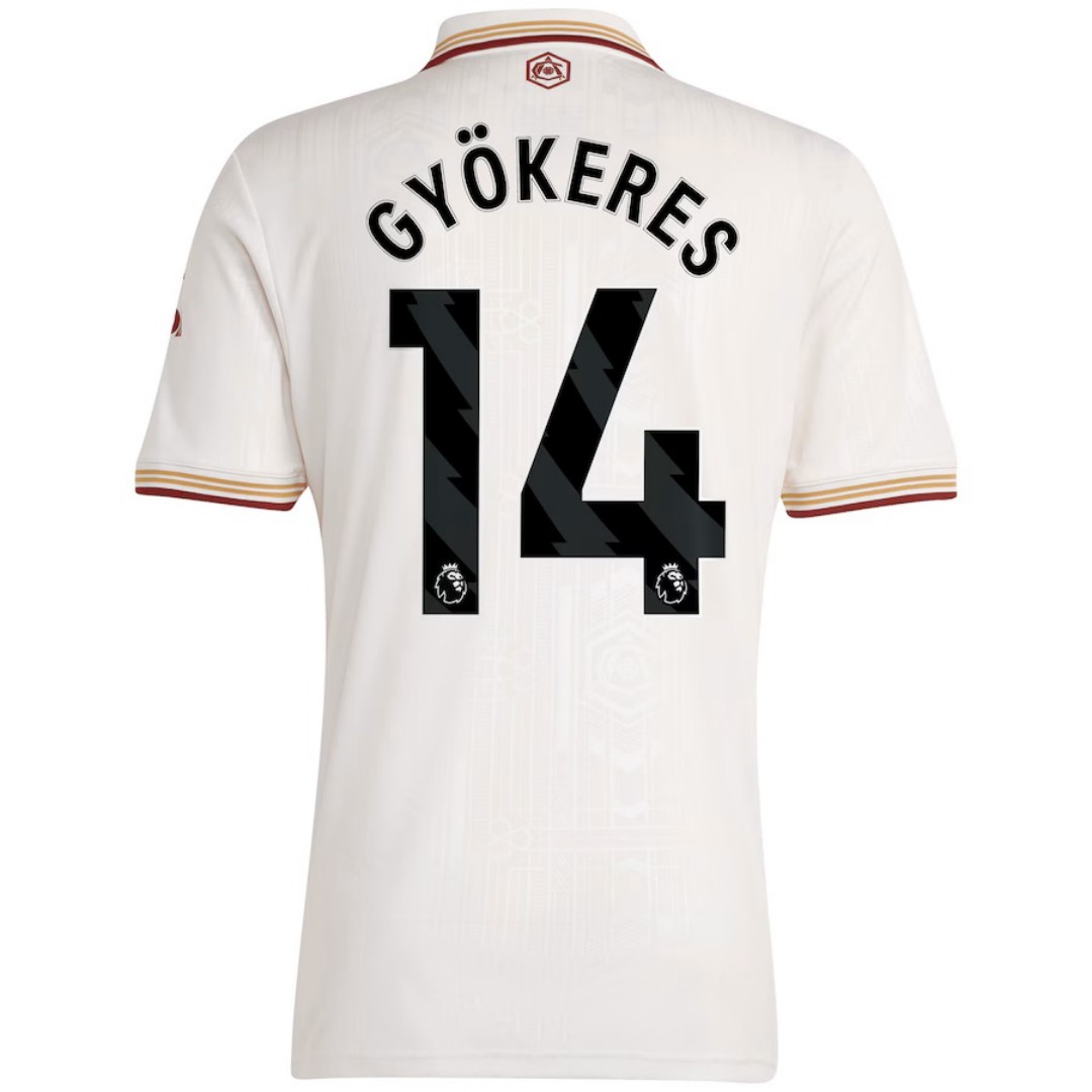 GYÖKERES #14 Arsenal Third Jersey 2025/26