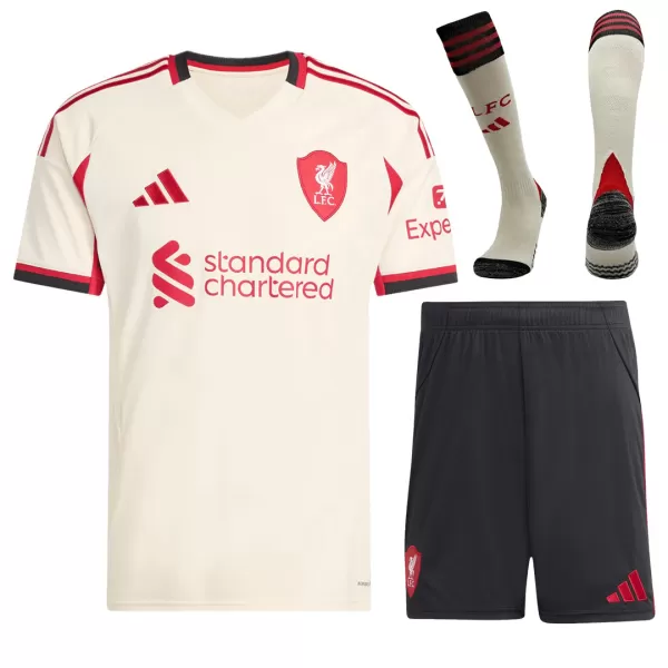 Liverpool Away Jersey Full Kit 2025/26 - minejerseys