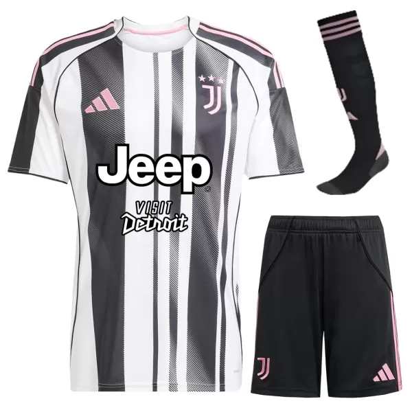 Juventus Home Jersey Full Kit 2025/26 - minejerseys