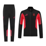 AC Milan Training Tracksuit Kit(Jacket+Pants) Black 2025/26 - minejerseys