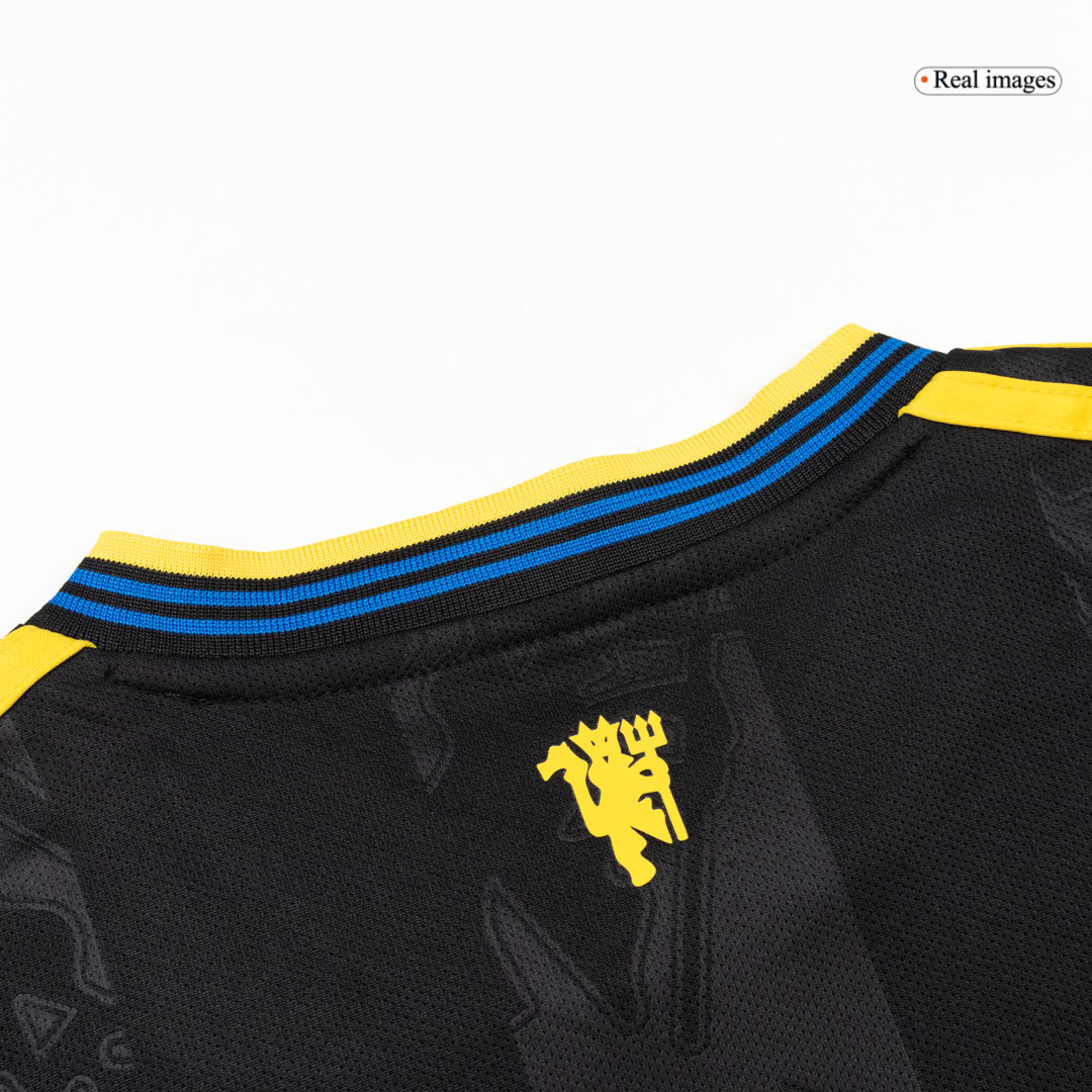 Kids Manchester United Third Jersey Full Kit 2025/26 Kids Manchester United Third Jersey Full Kit 2025/26
