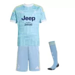 Kids Juventus Away Jersey Full Kit 2025/26 - minejerseys