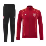 Arsenal Training Tracksuit Kit(Jacket+Pants) Red 2025/26 - minejerseys
